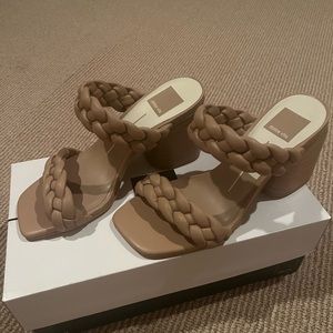 Dolce vita braided block heel